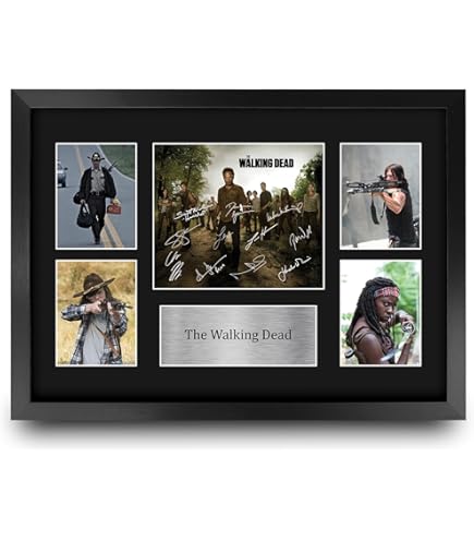 Amazon.com: Lauren Cohan [Maggie Greene] & Steven Yeun [Glenn Rhee